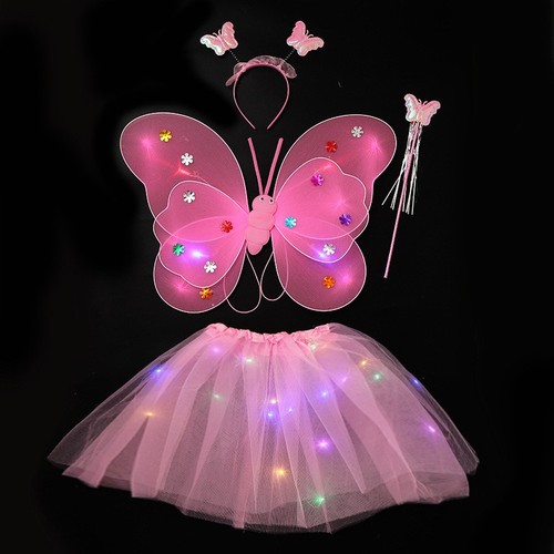 Déguisement papillon rose