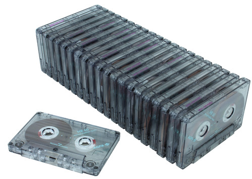 Agfa lot cassettes audio - cassettes,