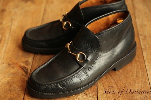 Mocassins gucci cuir - mocassins, en