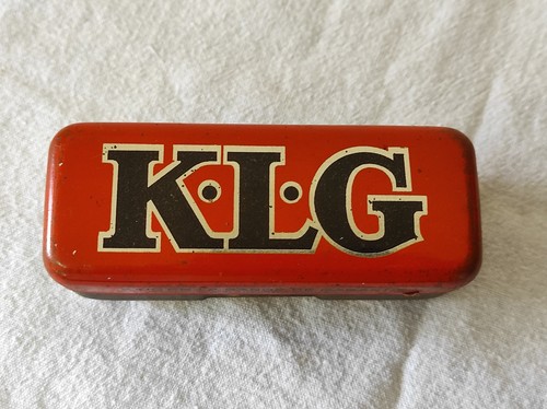 Ancienne boîte bougie klg - bougie,