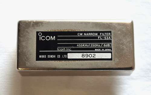Icom 53a 250hz narrow - cw,