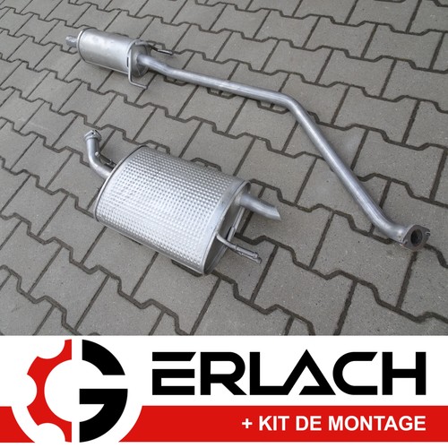 Echappement silencieux pour