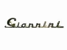 Inscription "GIANNINI" En