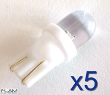 5x LED lampe Xenon T10 W5W