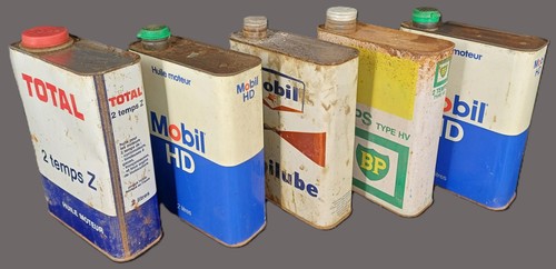 Lot anciens bidons - lot, 5