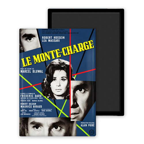 Monte charge affiche - le,