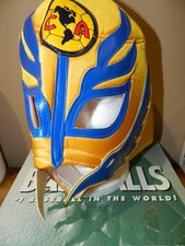 REY MYSTERIO JR AUTOGRAPHED LUCHA LIBRE MASK  "LOOK"