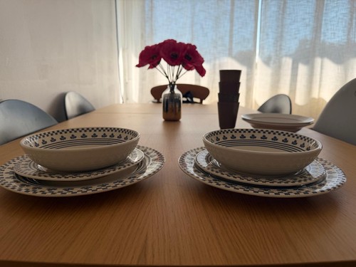 Ensemble assiettes - 6,