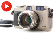 [NEAR MINT] Contax G1 Rangefinder 35mm Film Camera Body 45mm F2 Lens from JAPAN