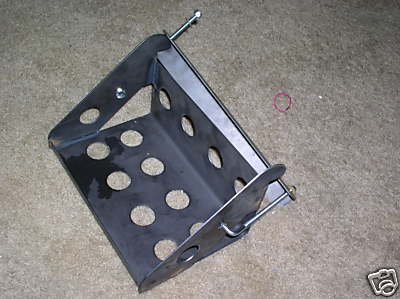 Battery box bucket hot - box, rod