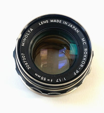 MINOLTA MC-ROKKOR PF 55 MM