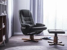 Superbe Cuir Fauteuil de