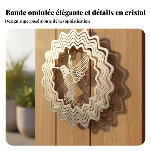 Mandala vent suspendu - à,