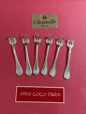 FOURCHETTES HUÎTRE CHRISTOFLE