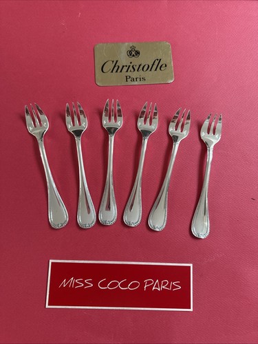 Fourchettes huître christofle - fourchettes,
