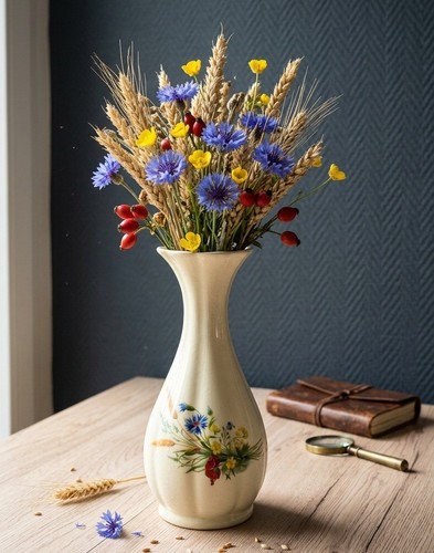 Vase vintage céramique - vase, en