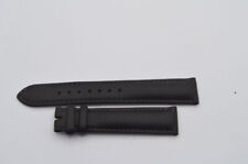 Meistersinger Bracelet en Cuir 16MM pour Boucle 14MM Neuf, Jamais Utilisé Noir