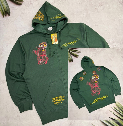 Sweat capuche zippé ed - à,