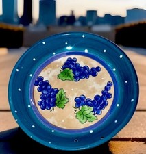 RARE PORTUGAL ESSEX COLLECTION Bois D'Arc Tutti Fruitti Dessert Luncheon Plate