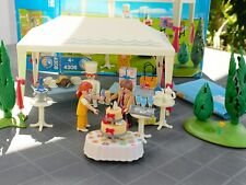 Playmobil 4308 Guests and Reception Tent Wedding City Box Notice Lot