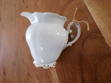 Bavaria Seltmann Weiden  Germany Ancien pot a lait en porcelaine blanche et or