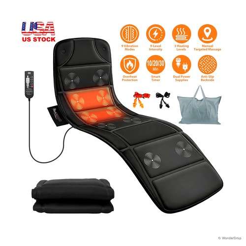 Matelas massant vibration heat - matelas,