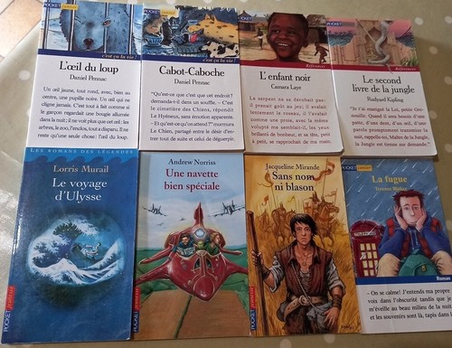 Lot livres romans - de,