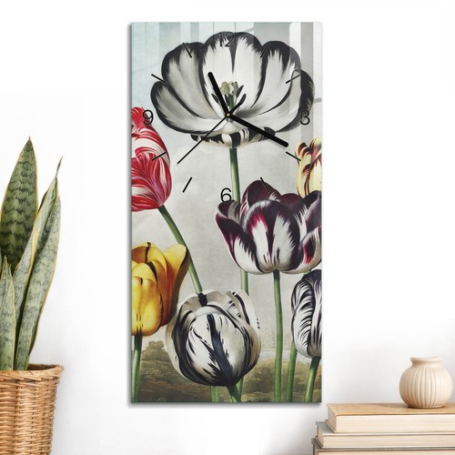 Horloge murale verre - horloge,