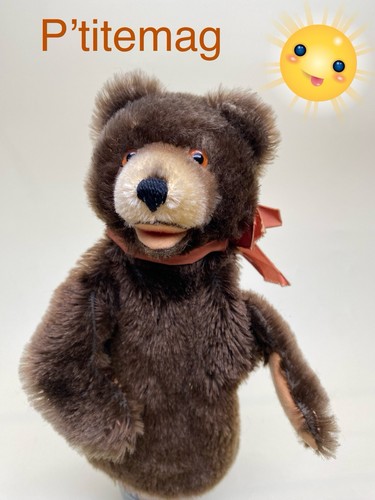 Ancienne peluche marionnette - ancienne,