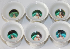 VINTAGE Service à SAKE verre