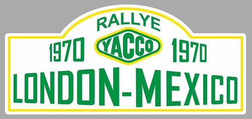 Autocollant sticker rallye - sticker,