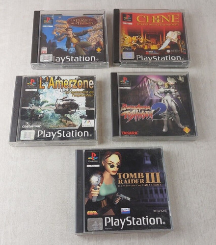 Lot anciens jeux - pour, console