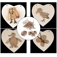 Tranches de bois non finies