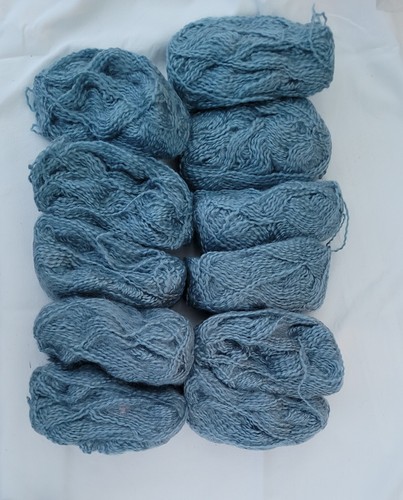 Pelotes laine bleu - 11,
