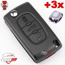 COQUE CLÉ POUR CITROEN C2 C3