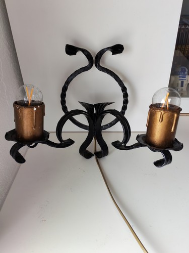 Applique murale vintage - vintage, fer