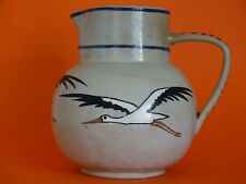 SOUFFLENHEIM OLD JUG WINE OR MILK TERRACOTTA ALSACE JEAN GARILLON defect