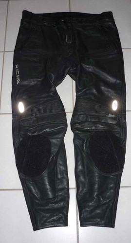 Pantalon homme motard cuir - pantalon,