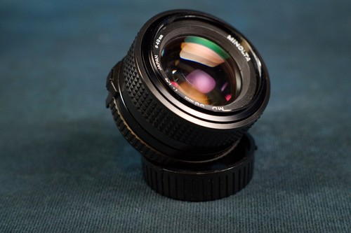 Objectif minolta 50mm 4 - md,