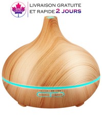 Huile essentielle Diffuseur Silencieux avec minuteur, 7 couleur changeante LED