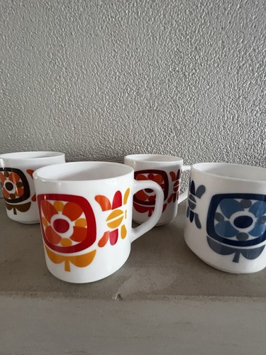 Lot tasses mobil vintage - lot,