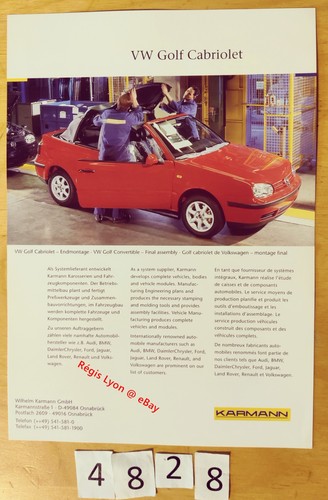Karmann golf cabriolet - golf,