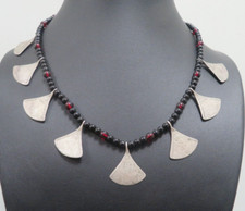 Antique Touareg Niger Shatshat Necklace