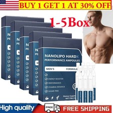 NanoLipo HardX Performance Ampoules - Men's Energy Booster Performance
