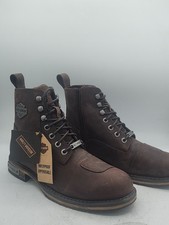 Harley-Davidson Men's Water Proof Brown Motor Cycle Boots Size 7