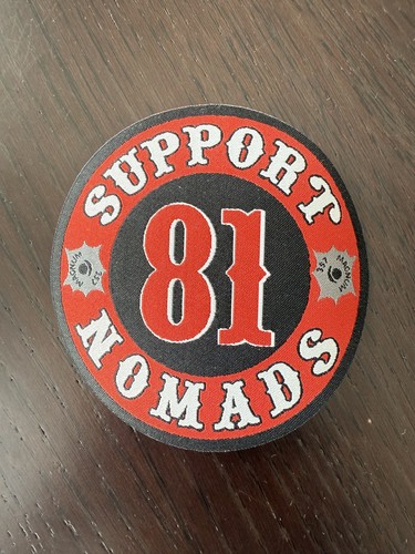 Support nomads woven - woven, patch