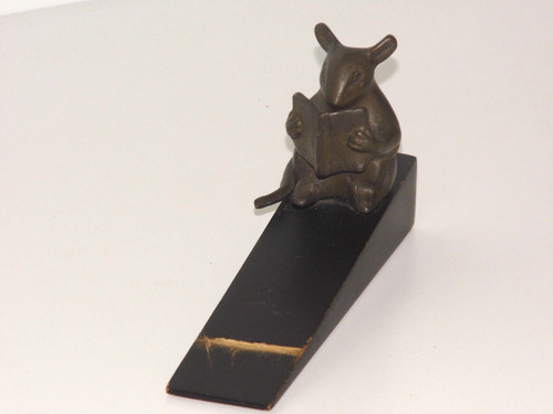 Bronze massif cale porte - ,