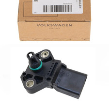 VW 038906051B Boost Pressure Sensor Genuine for Audi A1-A6, Seat, Skoda, Golf 5 6