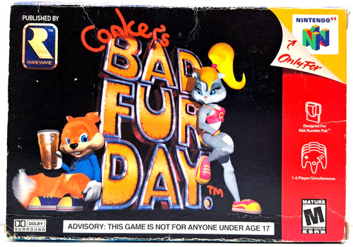 Conker bad fur day - bad,