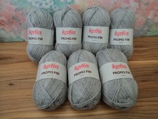 7 pelotes Laines fils à